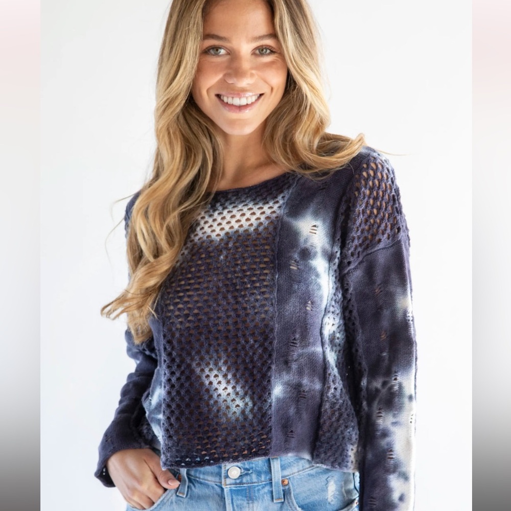 NWT Natural Life Women’s Cropped Cotton Sweater